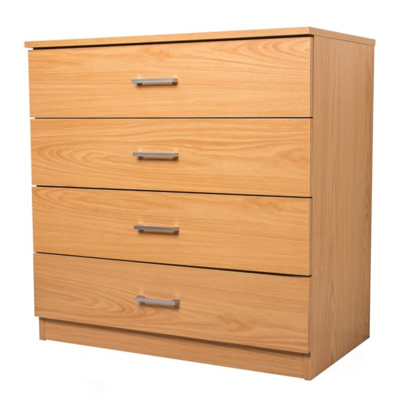 Chest of 4 drawers Beech wooden