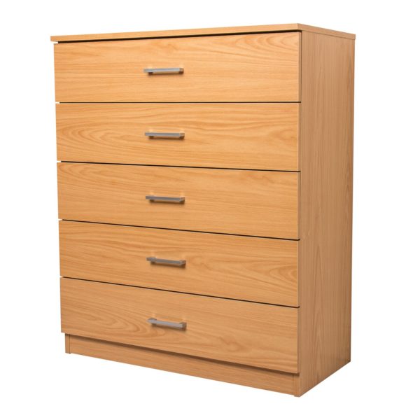 set of 5 drawers large wooden bedroom furniture