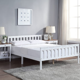 Double Bed Frame Wooden