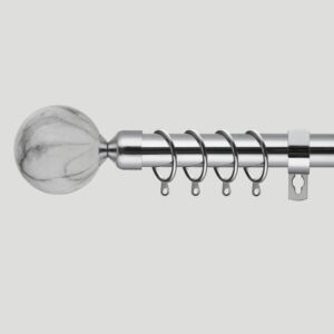 Curtain Pole - Extendable metal poles - Marble