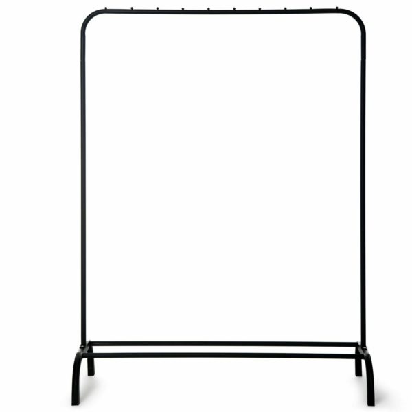 black clothes stand