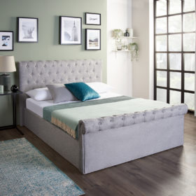 Side Lift Ottoman Bed Frame King Size