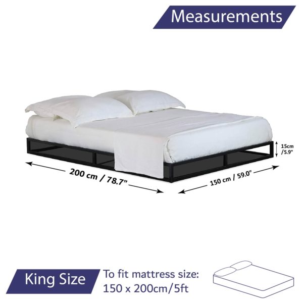 platform bed king size