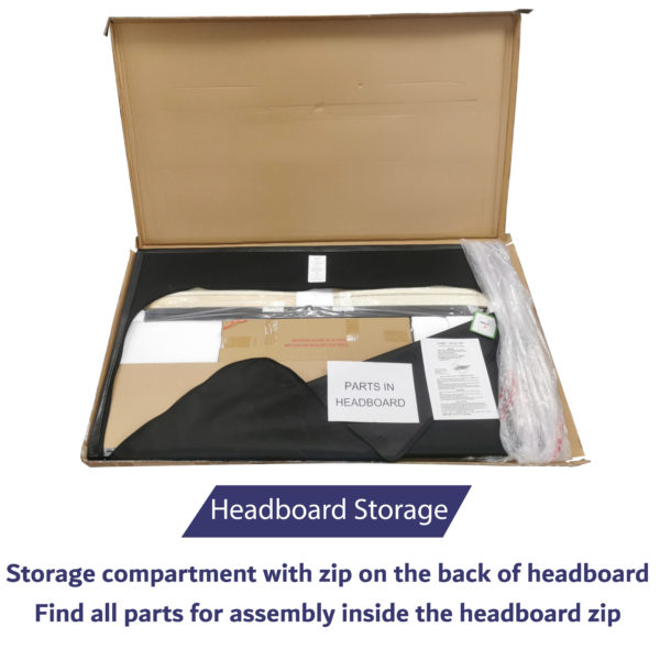 Bed Headboard Storage