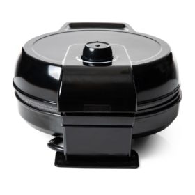 1000W Non-Stick Waffle Maker with Black Cooking Plates