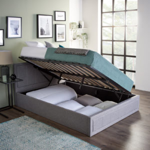 Side lift ottoman bed Frame