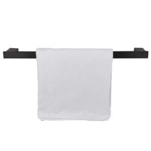 Black towel bar 24 inch