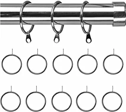 Curtain pole Rings 10 Pack