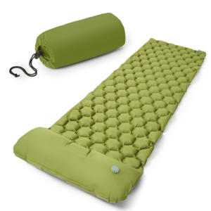 Inflatable Camping Mattress Green