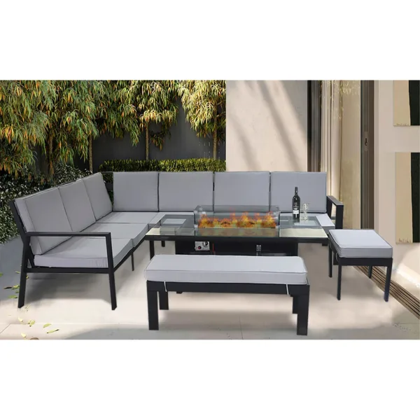 Garden Furniture set with Fire Pit