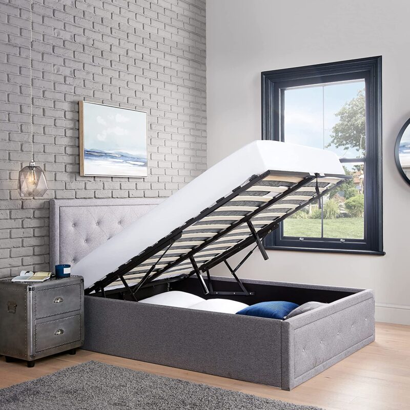 King Size Ottoman Bed With Storage - Home Treats UK