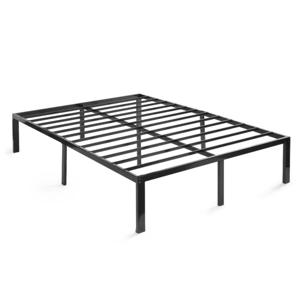 Metal Bed Frame White Background