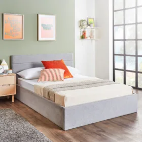 Upholstered storage bed Double King Size