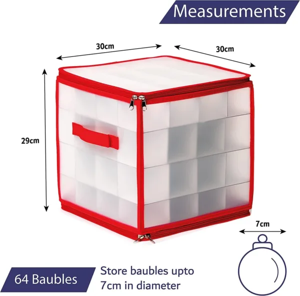 bauble box size