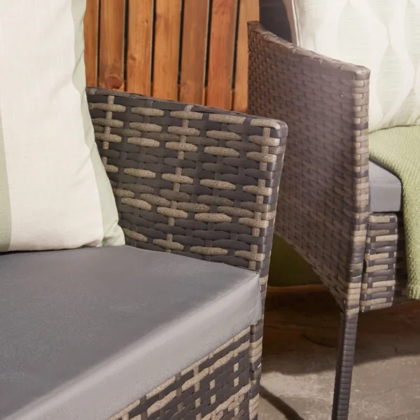rattan garden furniture armrests