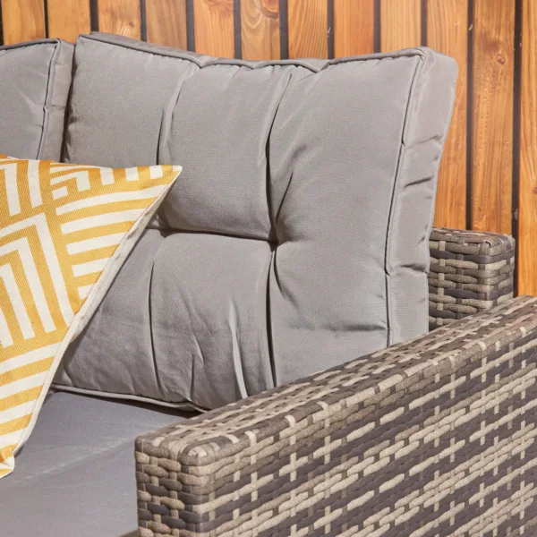 rattan garden furniture with cushions