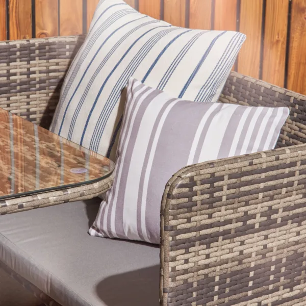 garden furniture with cushions