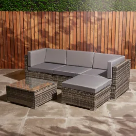 Rattan Garden furniture set adjustable