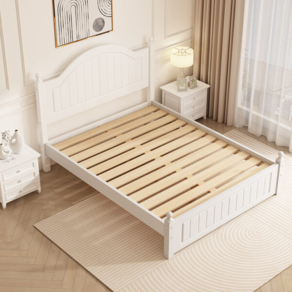 White Double Bed Frame