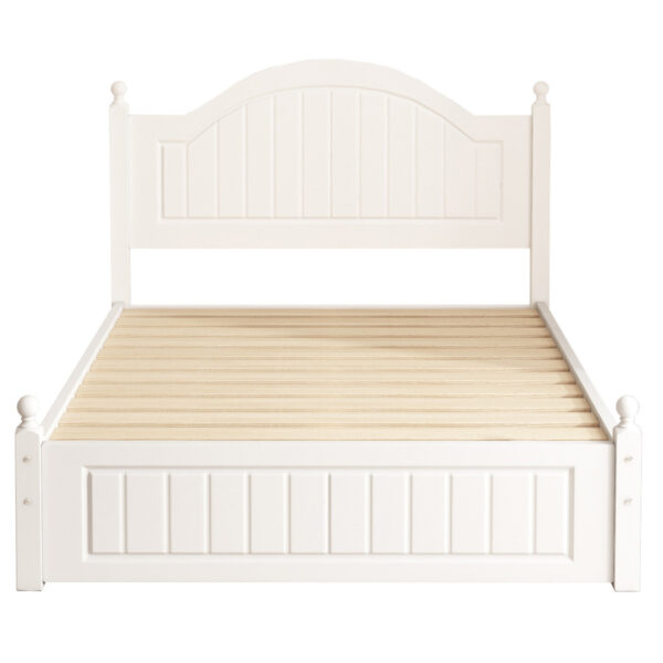 Bed frame double with headboard & footboard