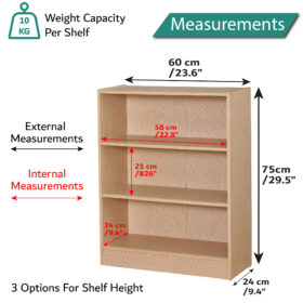 4 tier bookshelf