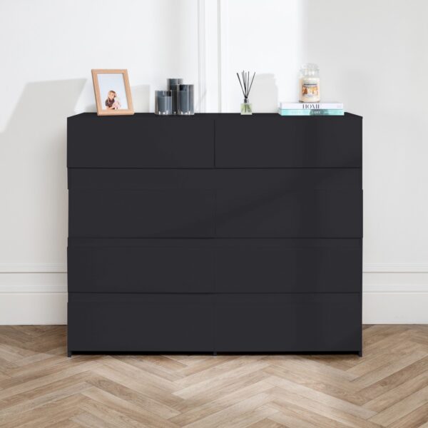 Chest of drawer 8 black