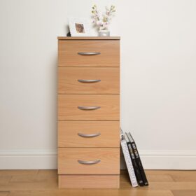 chest of drawers, set of drawers, clothes drawers, living room, white, black, beech, wood