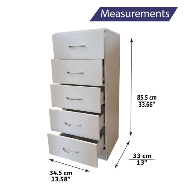 size of Chest of Drawers